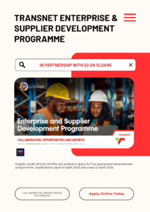 Poster Transnet-Enterprise-Supplier-Development-Incubation-Programme